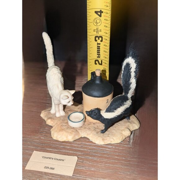 80s retired Lowell Davis Scotland Schmid figurine "Country Cousins" with Box - Picture 4 of 5